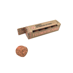 Caixa de 4 bombas de incenso Pure 7 Elements Incense