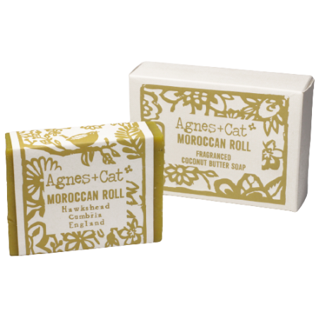 Jabón Artesanal de 140g - Rollo Marroquí