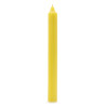 Velas a granel de cor sólida - Rustic Lemon - Embalagem de 10