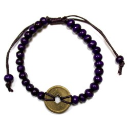 Pulseiras Feng Shui - Roxo