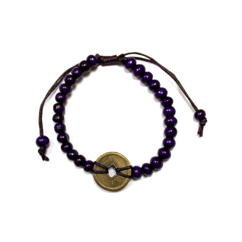 Pulseiras Feng Shui - Roxo