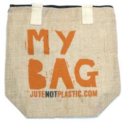 Saco em juta ecológico - My bag - (4 modelos sortidos)