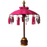 Guarda-sol Bali Home Decor - Algodão - Rosa - 40cm