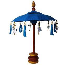 Parasol Bali Home Decor - Algodão - Turquesa - 40cm