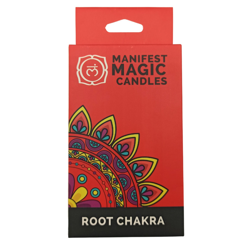 Velas Mágicas Manifest (pack de 12) - Vermelho - Chakra da Raiz