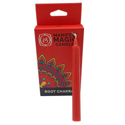 Velas Mágicas Manifest (pack de 12) - Vermelho - Chakra da Raiz