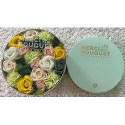 Round Box - Celibrações da primavera - Amarelo e verde