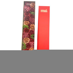 Caixa Extra Longa - Rosas Vintage