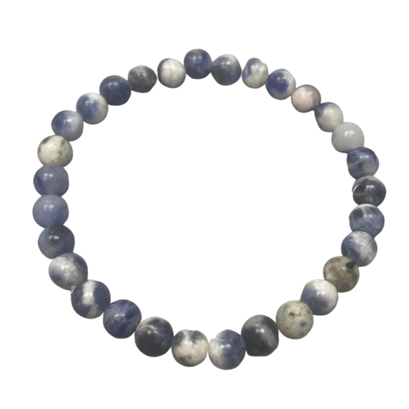 Pulseira de Manifestação em Pedra Preciosa - Sodalite - Verdade