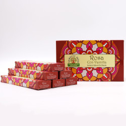 Incenso Mandala Masala Namaste - Rosa e Baunilha