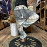 Pantalones de yoga y festival - Estampado Himalayan High Cross en gris