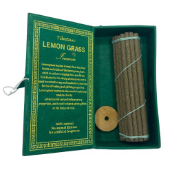 Conjunto de oferta de Incenso dos Himalaias Sugandhit Dhoop Himalayan - Erva Limão