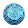 Cuenco tibetano Earth Powder - Cinco Budas Mantra Azul - 16 cm