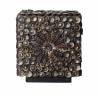 Candeeiro Boho Sea Shell Boho - Chocolate Twist Square - 15cm