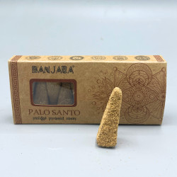 Cones piramidais de Banjara Smudge - Palo Santo