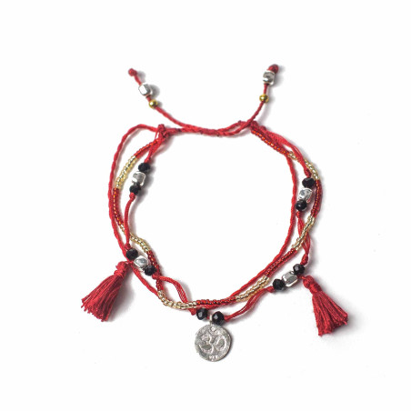 Pulsera de cuerda del templo - Sabiduría sin fin