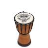 Tambor Djembe hecho a mano con tapa ancha - 20cm