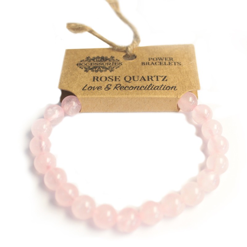 Pulseira energética - Quartzo rosa