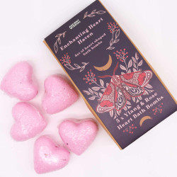 Set de Bombas de Baño de Corazón-Encantador Corazón Cielo