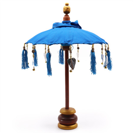 Parasol Bali Home Decor - Algodão - Turquesa - 40cm