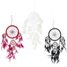 Bali Dreamcatcher Large Hoop - Preto/branco/vermelho (cores sortidas)