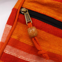 Bolso Bandolera Nepal (Correa Ajustable) - Amanecer Naranja