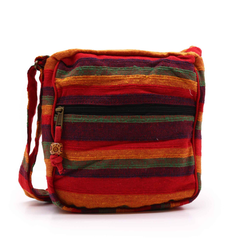 Bolso Bandolera Nepal (Correa Ajustable) -  Rojos del atardecer