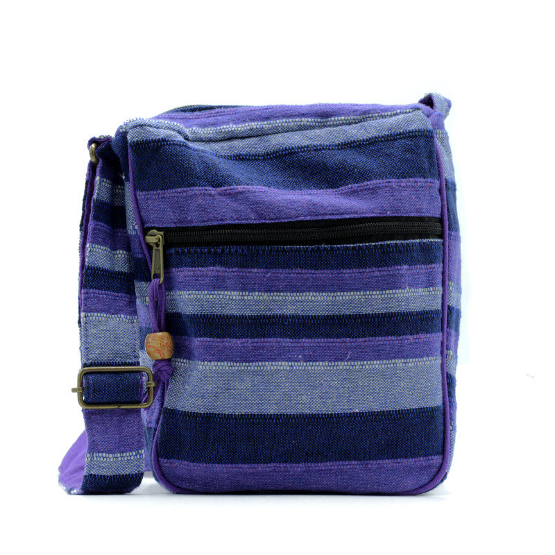 Bolso Bandolera Nepal (Correa Ajustable) -  Azul de las Profundidades del Mar