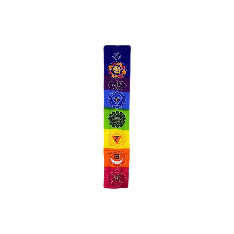 Banner vertical Chakra - Arco iris 183x35cm