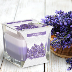 Vela de frasco Rainbow - Lavanda