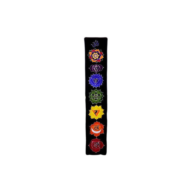 Banner vertical Chakra - Medianoche 183x35cm