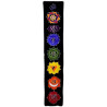 Banner vertical Chakra - Medianoche 183x35cm