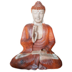 Estatua de Buda Tallada a Mano - 40cmTransmisión de Enseñanza