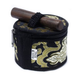 Conjunto de oferta de Mini Taças de Canto Tibetanas - Preto