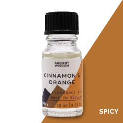 Óleos de Fragrância 10ml - Canela e Laranja