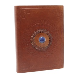 Cuaderno de cuero Lapizlazuli (17x12 cm)