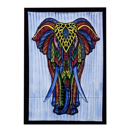 Quadro de parede em algodão - Elefante