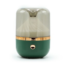 Difusor Aroma Verde y Bronce - USB - Cambio de color