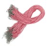 Cordones para accesorios - 2.5mm x 55cm - Rosa A064