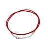 Cordones para accesorios - 2.5mm x 55cm - Rojo A056