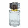 Frascos de vidrio para perfume con pulveridaor y tapa marron 50 ml