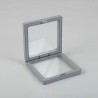 Marco Flotante 3D Grande 11x11cm - Gris