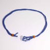 Cordones para Collar de Pieras Preciosas 45 cm - Azul Marino