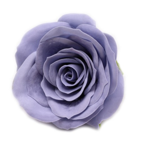 Flor de jabón artesanal -  Vintage Rose - Azul