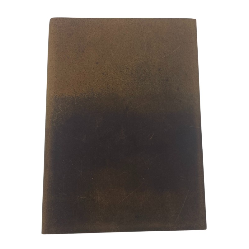 Cuaderno de Notas Marrón Bronceado - Rayadas