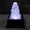 Torre de selenite natural - 5 cm