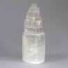 Torre de selenite natural - 10 cm