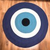 Alfombra mal de ojo de cuerda de algodón 150cm