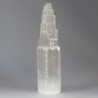 Torre de selenite natural - 20 cm