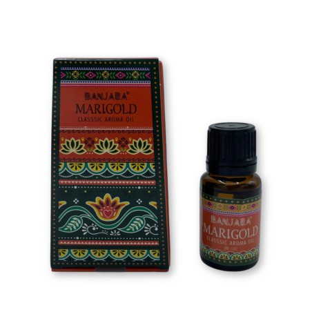 Aceite con fragancia de la India Banjara 10ml - Caléndula